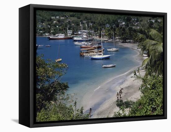 Bequia, St. Vincent, St. Vincent and the Grenadines-null-Framed Premier Image Canvas