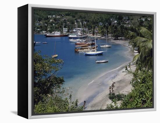 Bequia, St. Vincent, St. Vincent and the Grenadines-null-Framed Premier Image Canvas