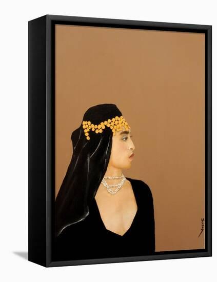 Berber Princess, 2017-Susan Adams-Framed Premier Image Canvas