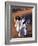 Berber Tribesmen Lead their Camels Through the Sand Dunes of the Erg Chegaga, in the Sahara Region -Mark Hannaford-Framed Photographic Print