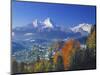Berchtesgaden and Mount Watzmann-Walter Geiersperger-Mounted Photographic Print