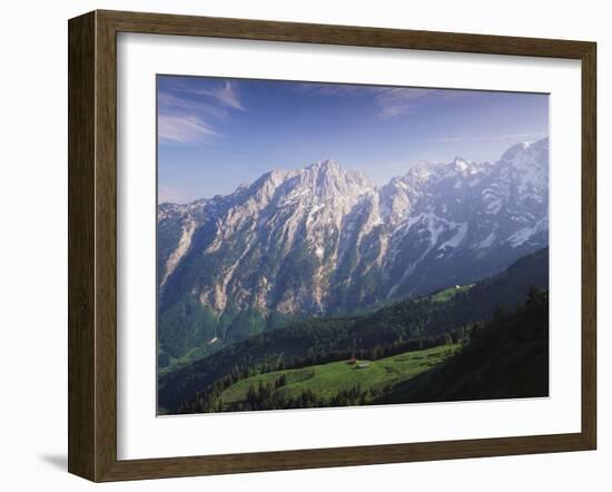 Berchtesgadener Land, Bavaria, Germany-Walter Bibikow-Framed Photographic Print