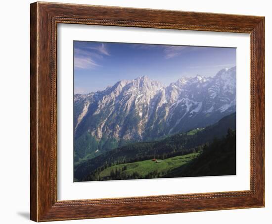 Berchtesgadener Land, Bavaria, Germany-Walter Bibikow-Framed Photographic Print