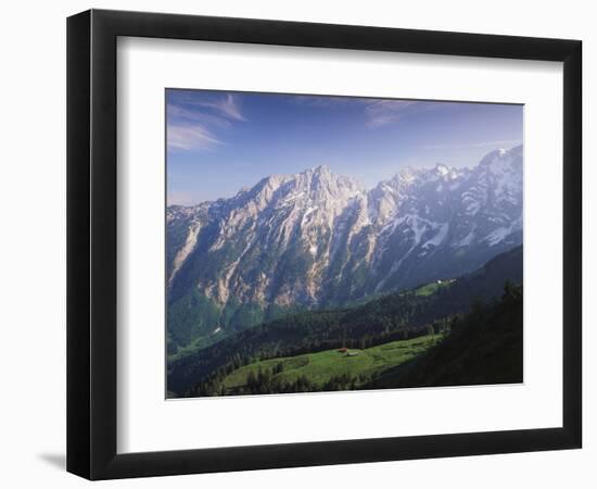 Berchtesgadener Land, Bavaria, Germany-Walter Bibikow-Framed Photographic Print