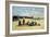 Berck, Fisherwomen on the Beach, 1876-Eugène Boudin-Framed Giclee Print