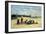 Berck, Fisherwomen on the Beach, 1876-Eugène Boudin-Framed Giclee Print