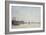 Berck-Plage, 1890 (Oil on Canvas)-Eugene Louis Boudin-Framed Giclee Print