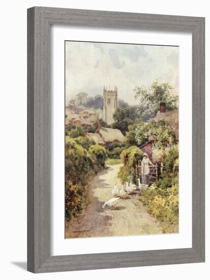 Bere Regis, Dorset-Ernest W Haslehust-Framed Photographic Print