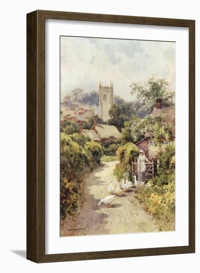 Bere Regis, Dorset-Ernest W Haslehust-Framed Photographic Print