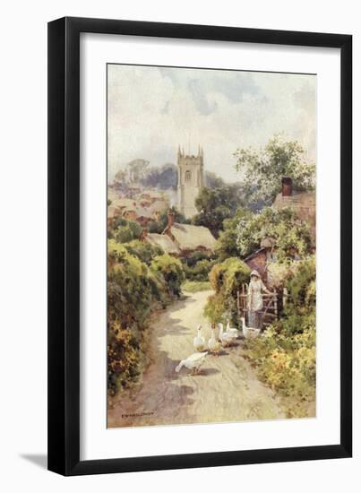 Bere Regis, Dorset-Ernest W Haslehust-Framed Photographic Print