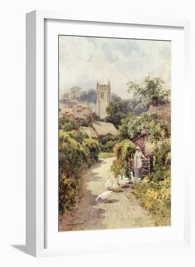 Bere Regis, Dorset-Ernest W Haslehust-Framed Photographic Print