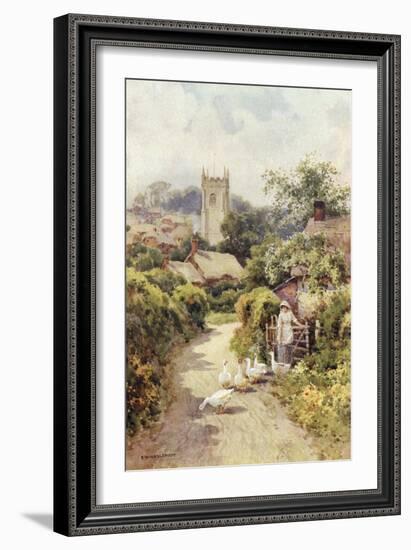 Bere Regis, Dorset-Ernest W Haslehust-Framed Photographic Print