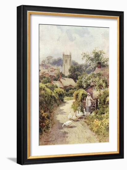 Bere Regis, Dorset-Ernest W Haslehust-Framed Photographic Print