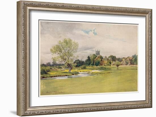 Bere Regis, Dorset-null-Framed Art Print