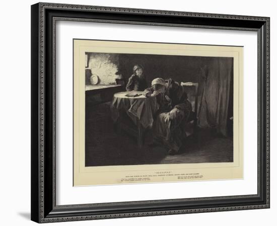 Bereaved-Frank Holl-Framed Giclee Print