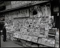 Newsstand, 32nd Street and Third Avenue, Manhattan-Berenice Abbott-Giclee Print