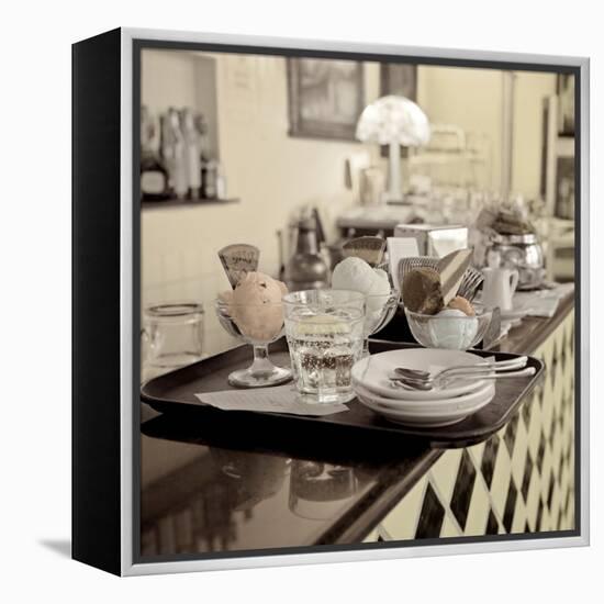 Bergamo Caffe #2-Alan Blaustein-Framed Stretched Canvas