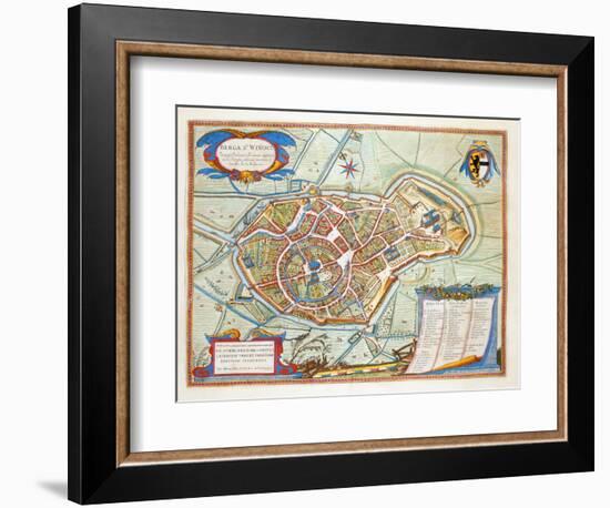 Bergen, Netherlands, 1649-Joan Blaeu-Framed Giclee Print