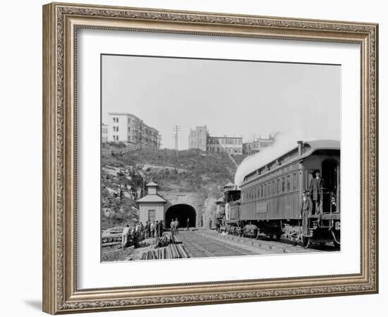 Bergen Tunnel, N.J., East-null-Framed Photo