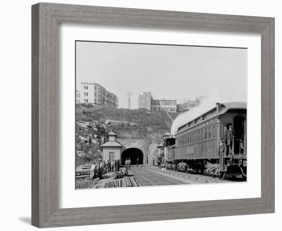 Bergen Tunnel, N.J., East-null-Framed Photo