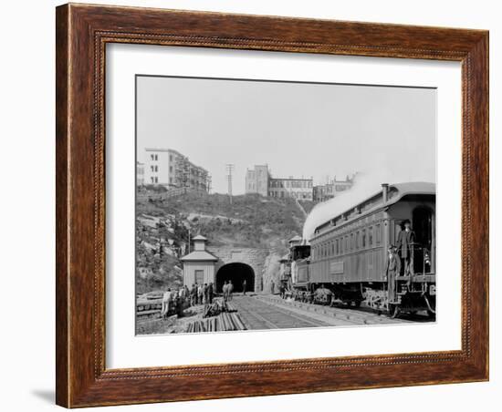 Bergen Tunnel, N.J., East-null-Framed Photo