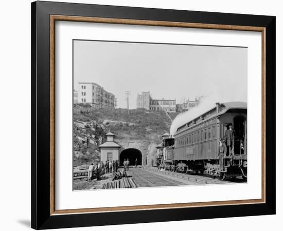 Bergen Tunnel, N.J., East-null-Framed Photo