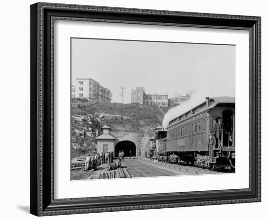 Bergen Tunnel, N.J., East-null-Framed Photo