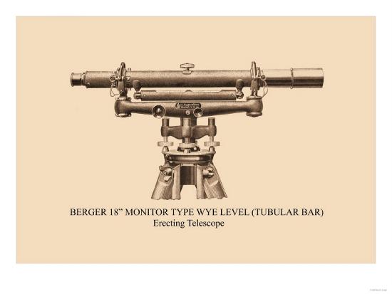 Berger 18 Monitor Type Wye Level Art Print Art Com