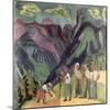 Bergheuer-Ernst Ludwig Kirchner-Mounted Giclee Print