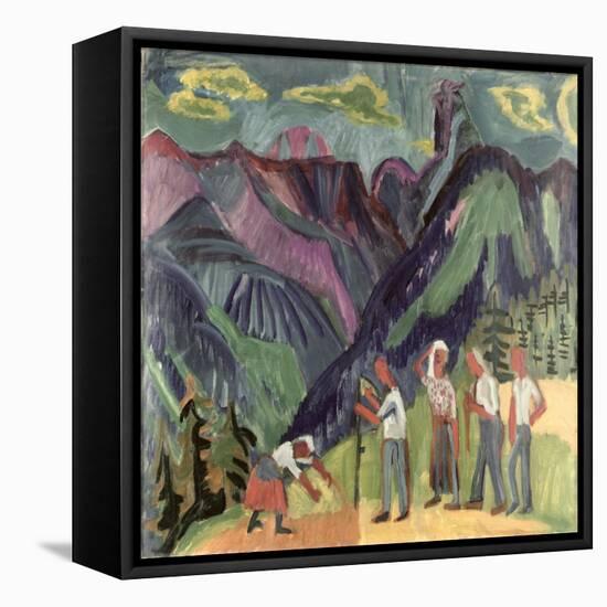 Bergheuer-Ernst Ludwig Kirchner-Framed Premier Image Canvas