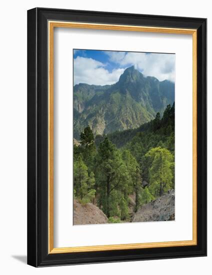 Berjenado Peak, Caldera De Taburiente Np, La Palma, Canary Islands, Spain, March 2009-Relanzón-Framed Photographic Print