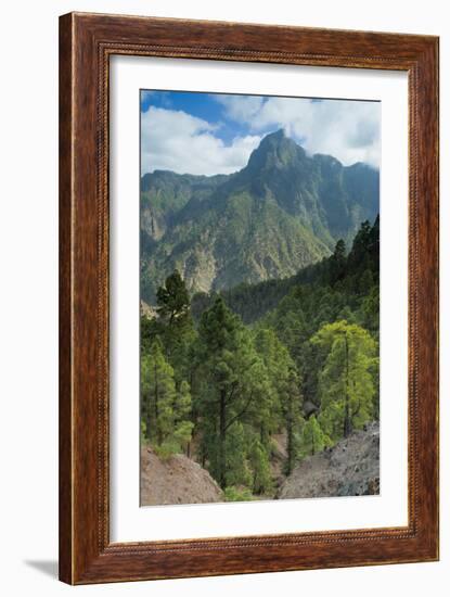 Berjenado Peak, Caldera De Taburiente Np, La Palma, Canary Islands, Spain, March 2009-Relanzón-Framed Photographic Print