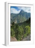 Berjenado Peak, Caldera De Taburiente Np, La Palma, Canary Islands, Spain, March 2009-Relanzón-Framed Photographic Print