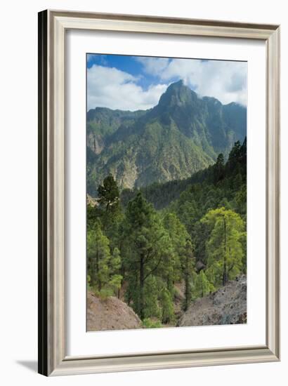 Berjenado Peak, Caldera De Taburiente Np, La Palma, Canary Islands, Spain, March 2009-Relanzón-Framed Photographic Print