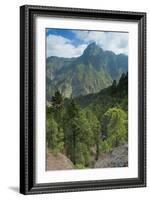 Berjenado Peak, Caldera De Taburiente Np, La Palma, Canary Islands, Spain, March 2009-Relanzón-Framed Photographic Print