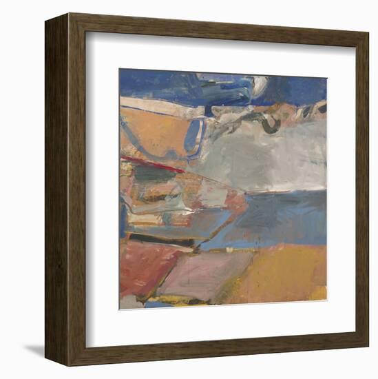 Berkeley #22, 1954-Richard Diebenkorn-Framed Art Print