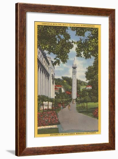 Berkeley Campanile-null-Framed Art Print