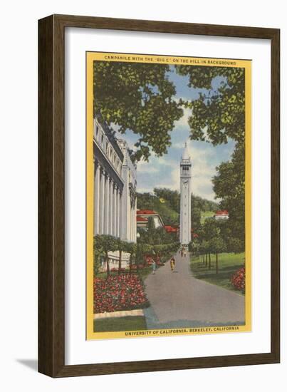 Berkeley Campanile-null-Framed Art Print