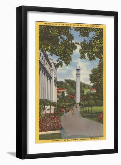 Berkeley Campanile-null-Framed Art Print