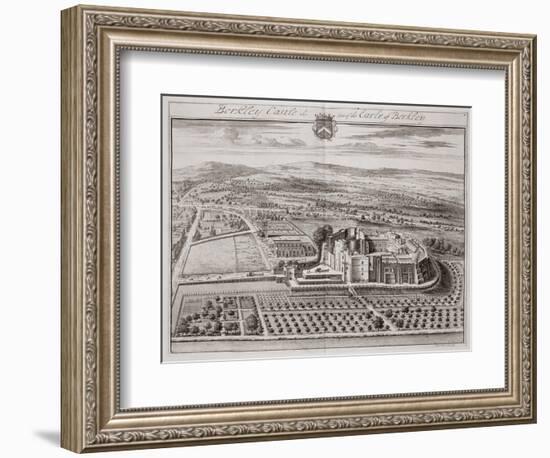 Berkeley Castle, Seat of the Earl of Berkeley-Johannes Kip-Framed Giclee Print