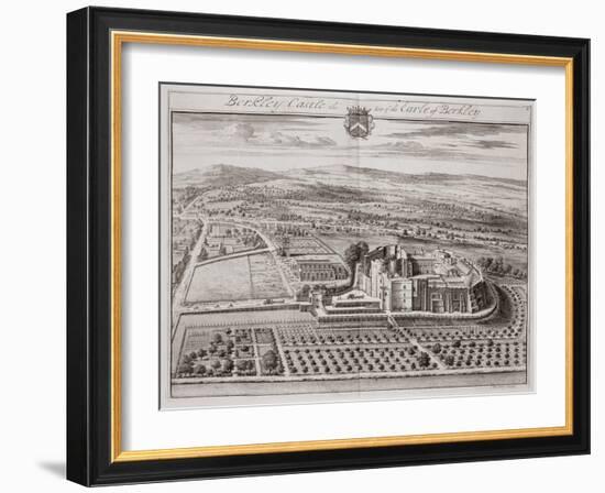 Berkeley Castle, Seat of the Earl of Berkeley-Johannes Kip-Framed Giclee Print