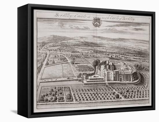 Berkeley Castle, Seat of the Earl of Berkeley-Johannes Kip-Framed Premier Image Canvas