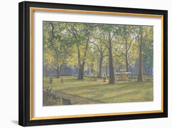 Berkeley Square, 2009-Julian Barrow-Framed Giclee Print