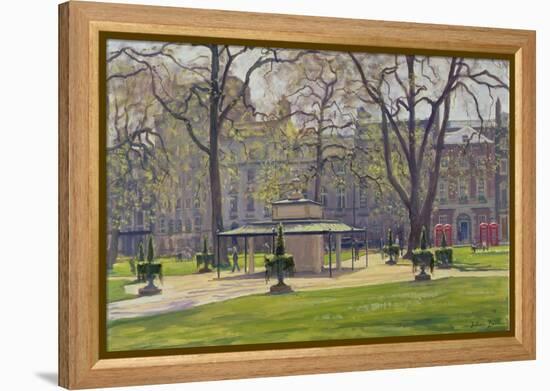 Berkeley Square, London-Julian Barrow-Framed Premier Image Canvas