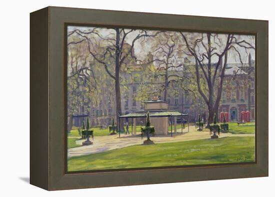 Berkeley Square, London-Julian Barrow-Framed Premier Image Canvas