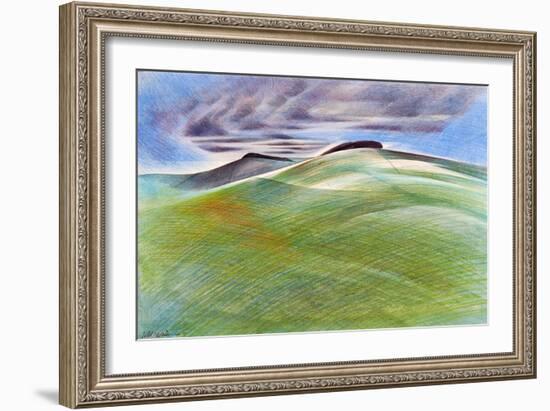 Berkshire Downs-Isabel Alexander-Framed Giclee Print