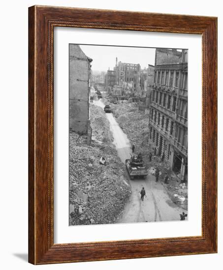 Berlin, 1945-Science Source-Framed Giclee Print