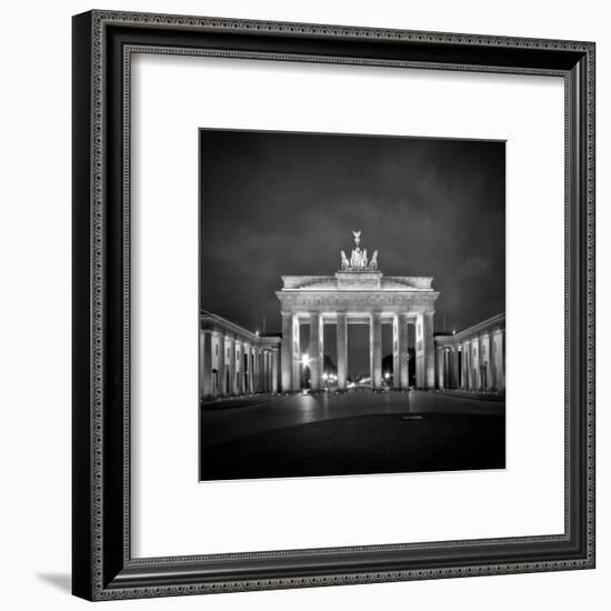 Berlin Brandenburg Gate-Melanie Viola-Framed Art Print