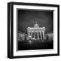 Berlin Brandenburg Gate-Melanie Viola-Framed Art Print