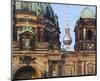 Berlin Cathedral with Television Tower, Berlin, Germany-null-Mounted Art Print